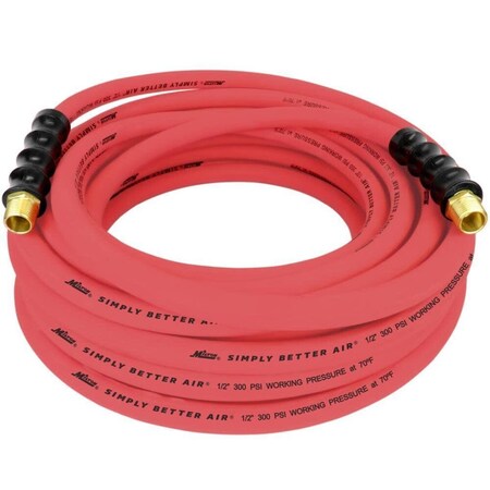 Light House Beauty 0.5 in. x 50 ft. Ultra Lightweight Rubber Hose LI3490777